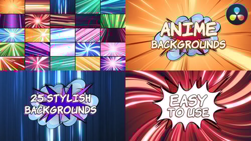 Anime Backgrounds | DaVinci Resolve
