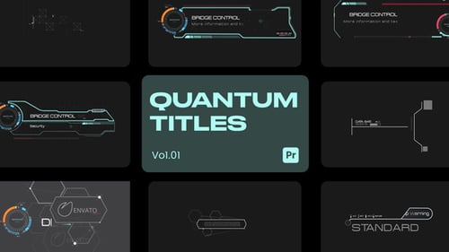 Quantum Titles V.1 For Premiere Pro