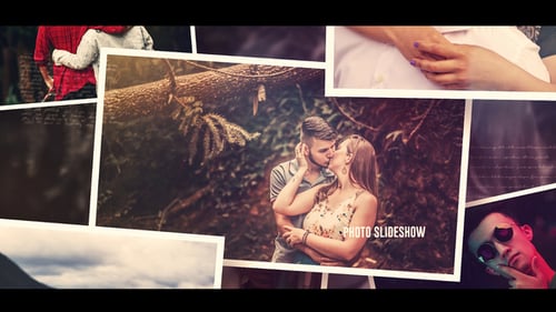 Dynamic Photo Slideshow with Modern Transitions