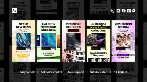 Non-Fungible Token Instagram Reels