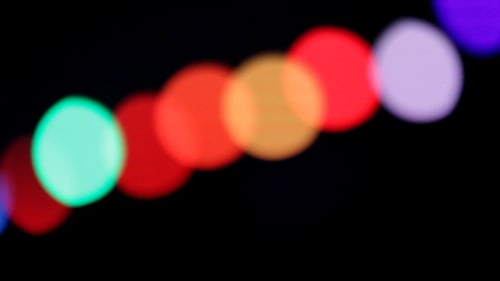 Abstract Bokeh Lights