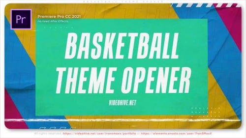 Thème d'ouverture du thème du basketball