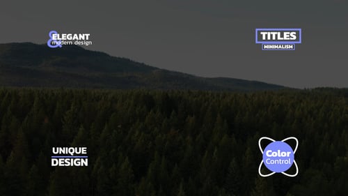 Simple Minimal Titles | FCPX & Apple Motion