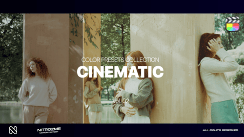 Colleción Cinemática LUT Vol. 02 para Final Cut Pro X