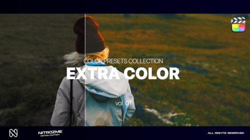 Extra Color LUT Sammlung Band 01 für Final Cut Pro X