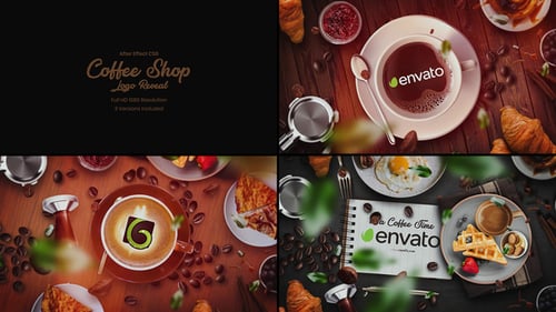 Coffee Shop Logo Intro