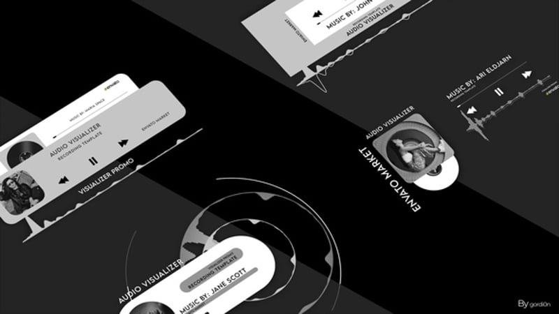 Classic Music Visualizer , Elements ft. audio visualiser & audio - Envato