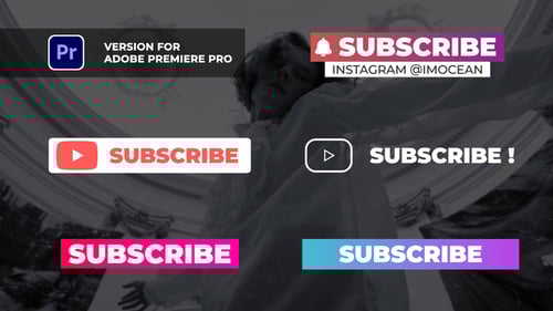 Youtube Subscribe | MOGRT