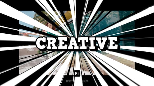 Fast Titles Pack Comic for Premiere Pro