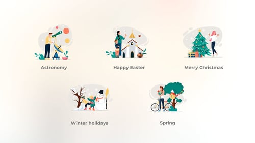 Spring and Winter -Thematic Concept
