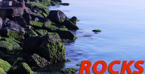 Rocks And Sea