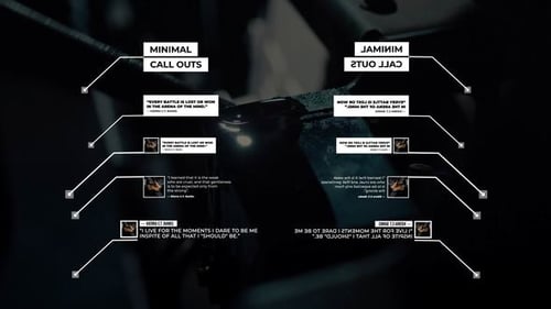 Titel mit minimalen Callouts | After Effects