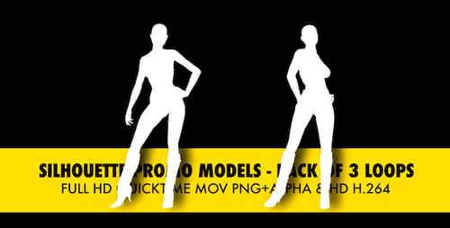 Silhouette Models - Pack Of 3 Loops