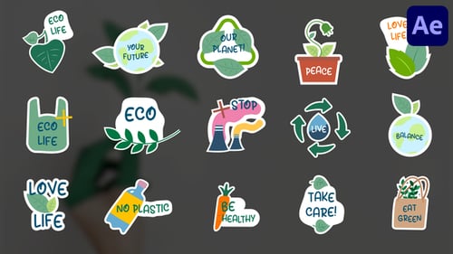 Ecology Titles for After Effects