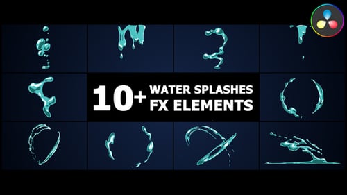 Water Splashes | DaVinci Resolve
