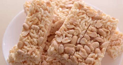 Rice Crispy Squares, traditioneller chinesischer Snack