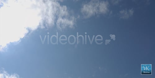 The Sun, Blue Sky And Lite Clouds