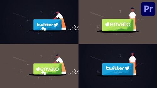 Man Logo | Premiere Pro MOGRT