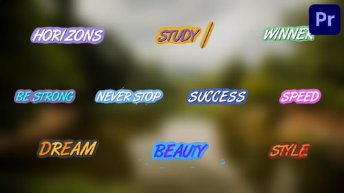 Títulos preestablecidos | Premiere Pro MOGRT