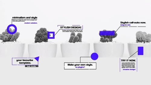 Stylische Call-Outs für After Effects