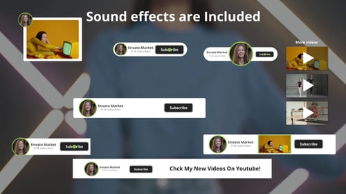 Minimal Youtube broadcast Elements - morgt