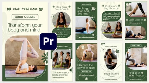 Yoga Wellness Coach Instagram Story