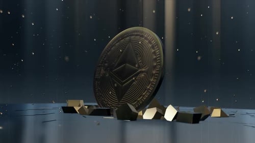 Ethereum Gold Coin - Digital Electronic Currency