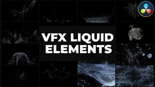 VFX Liquid Pack for DaVinci Resolve