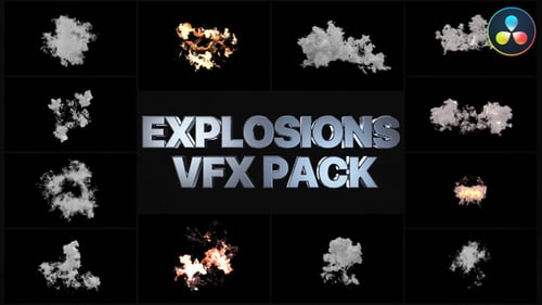 VFX Explosions for DaVinci Resolve