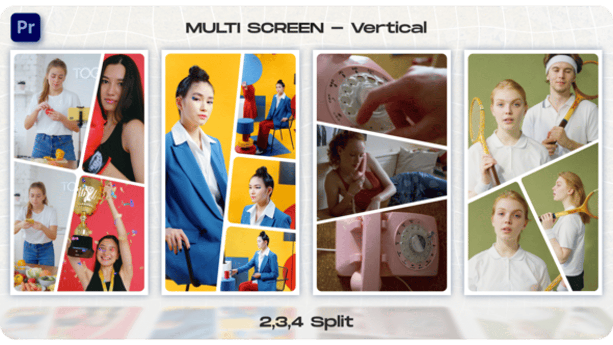 Dynamic Vertical Multi-Screen Video Presentation, Broadcast Packages ft ...