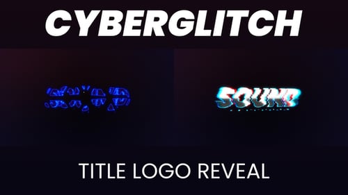 Cyberglitch-Titel — Logo-Enthüllung