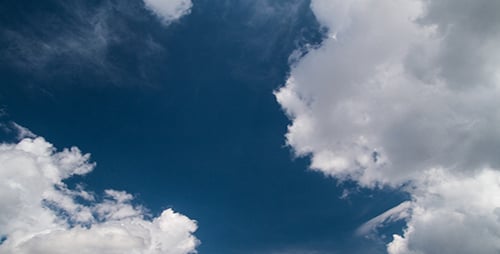 Nuages Et Ciel Laps de temps II- Résolution 3K