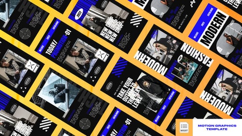 Tixcel Futuristic Instagram Reel | Mogrt