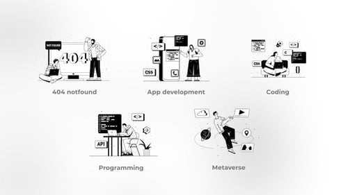 Programming - Black and White Concepts