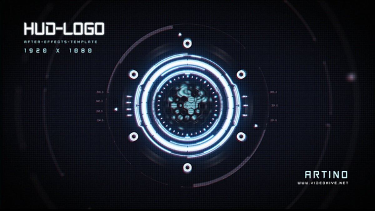 Futuristic HUD Tech Logo Reveal Opener, Logo Stings ft. technology ...