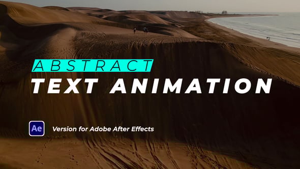 Abstract Text Animation, Titles ft. intro text animation & animated ...