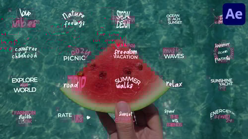 Dynamic Handwritten Brush Stroke Titles for Lifestyle Videos