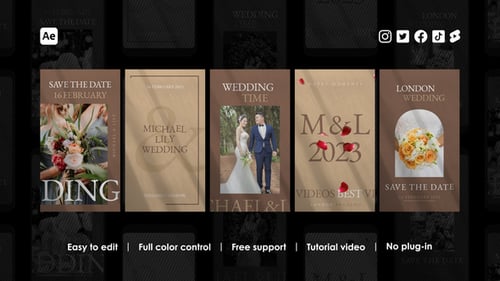 Historias de bodas en Instagram
