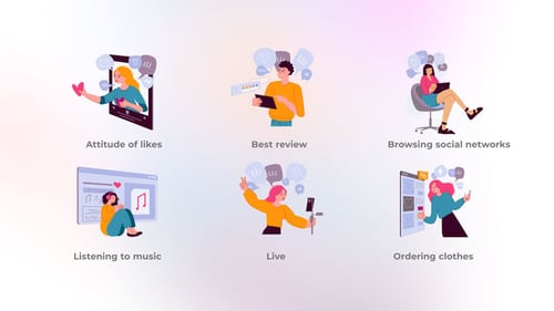 Social Media - Stonepictures Set of Mini Concepts