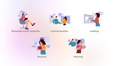 Social network - Stonepictures Set of Mini Concepts