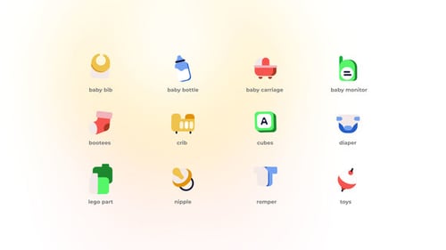 Baby - Flat Icons