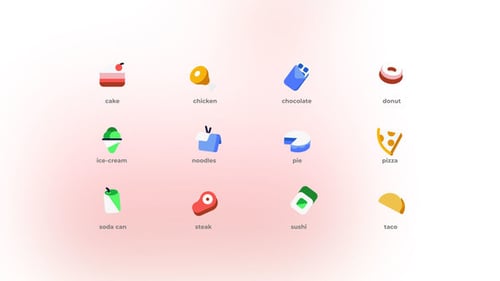 Fastfood - Flat Icons