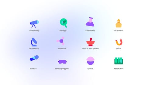 Science - Flat Icons