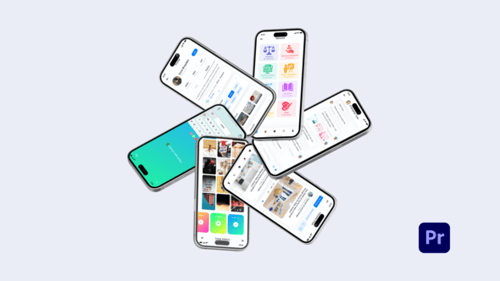 Clean Mobile App Promo for Business Presentations