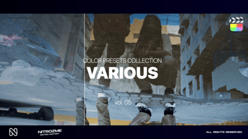 Various LUT Collection Vol. 05 for Final Cut Pro X