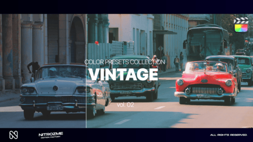 Vintage LUT Collection Vol. 02 for Final Cut Pro X