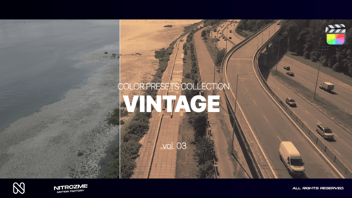 Vintage LUT Collection Vol. 03 for Final Cut Pro X