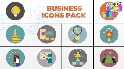 Business Icons Pack for FCPX