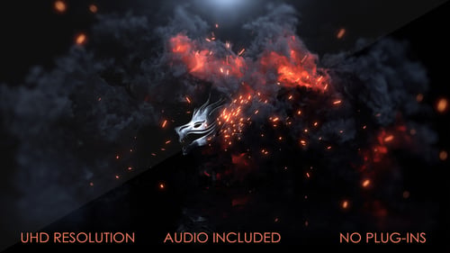 Explosion Logo Intro