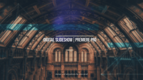Digital Slideshow For Premiere Pro